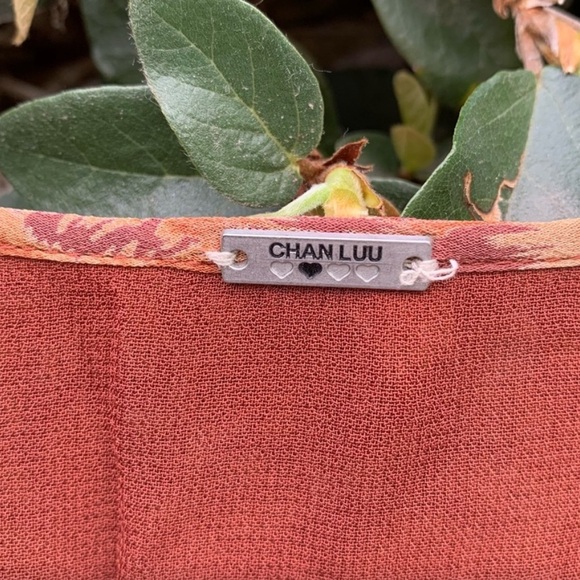 Chan Luu Boho Romantic Paprika Dress Sz. Small - Picture 2 of 4